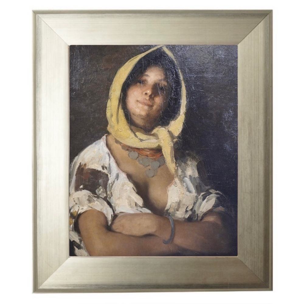 Framed Gypsy Women Print in Large Wall Frame
